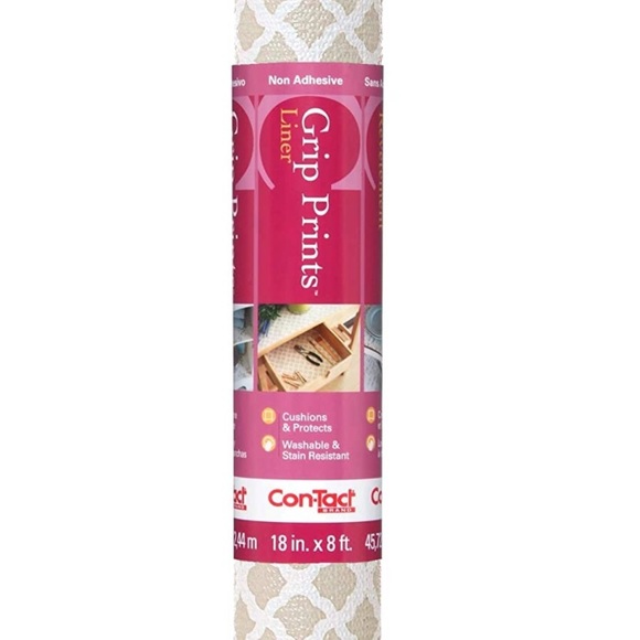 Con-Tact Brand Grip Prints Non-Adhesive Shelf and Drawer Liner - Set of 3 - Picture 5 of 14